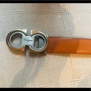Salvatore Ferragamo brown belt